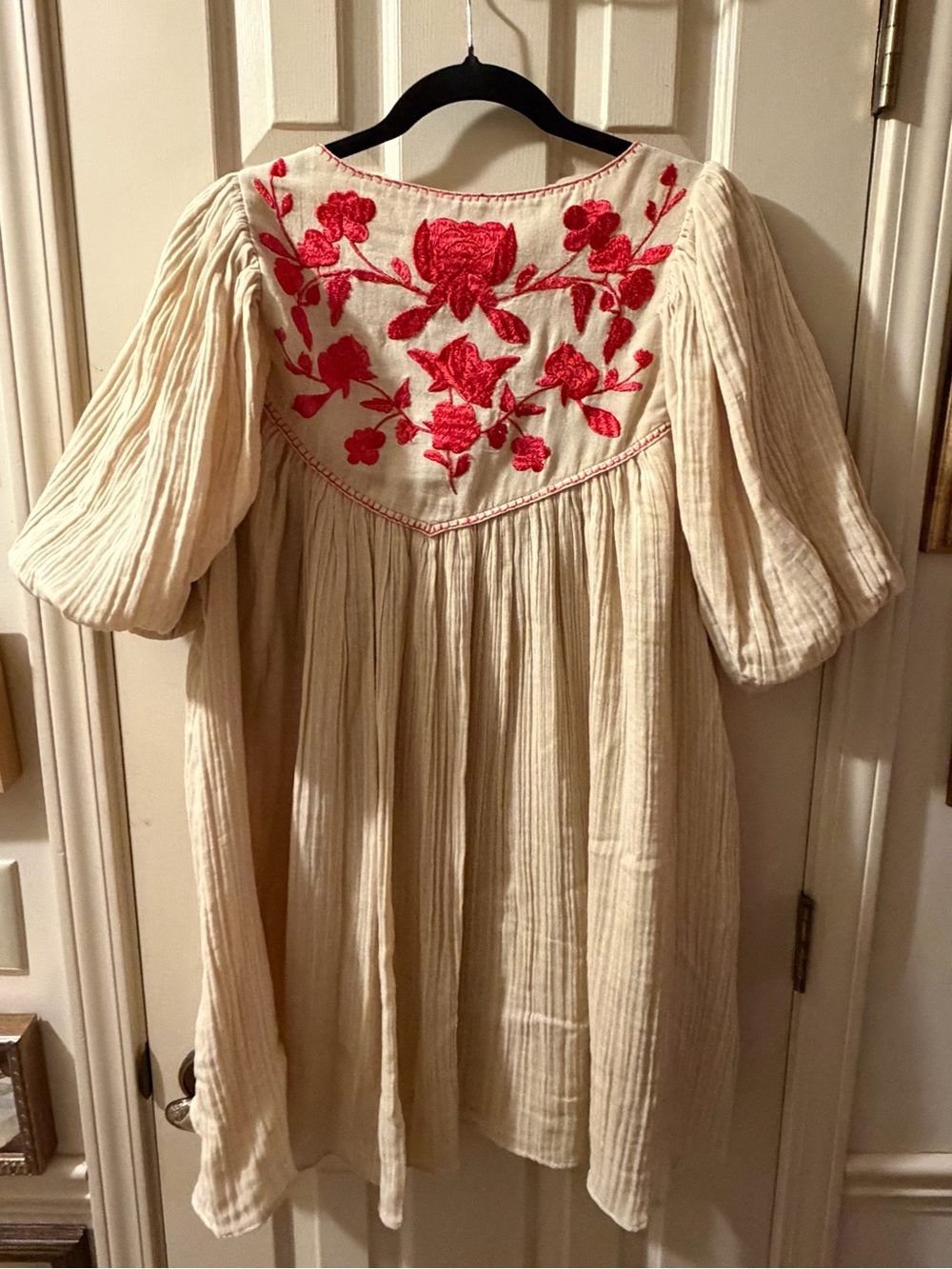 Free People Rosa Linda Embroidered Mini Dress Sz S NWT - Picture 4 of 5